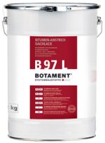 BOTAMENT® B 97 L -  Bitumen-Anstrich Dachlack 10.00Eimer/Eimer  ,Farbe:schwarz ,Gebinde:1x10 Liter 