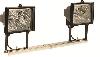Halogenstrahler Typ HFS 19 S, 19 RS und HFS 500 TS 18 GS mit Stativ (alle 500 W)