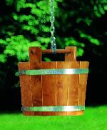Promex Holz Pflanzeimer mit Kette