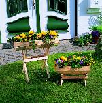 Holz Blumenf?sser 1/Stck  ,L?nge:50cm ,Breite:33cm ,H?he:34cm 