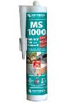 MS 1000 - High-Tech- Kleb- und Dichtstoff 3.48Pack/Pack  ,Inhalt:290 ml. ,Gebinde:12 Stck. ,Farbe:Grau 