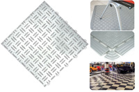 florco� grip Kunststoff-Bodenplatten in Riffelblech-Optik