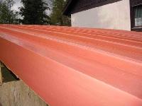 Ortgang f�r  HighTech-Kunststoff- Dachbahnenprofile
