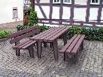 Banksystem Stra�burg [ Recycling-Kunststoff hanit� ]