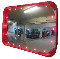 Beleuchteter Spiegel für den Innenbereich 1.00/Stck  ,Spiegelfläche mm:600x400 ,max. BE ca.:ca. 9 