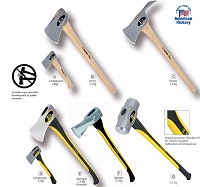 Vorschlaghammer 1/Stck  ,Details:Hickorystiel ,Gewicht:4,5 Kg ,Länge:91 cm 