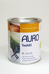 AURO Teaköl / Gartenmöbelöl Classic 102- 0.75Dose/Dose  ,Farbnummer:102-81 ,Farbe:Teak ,Menge Liter:0.75 