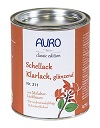 AURO Schellack-Klarlack glänzend Nr. 211 750.00Dose/Dose  ,Menge ml:750 ,Reichweite qm/ca:10 