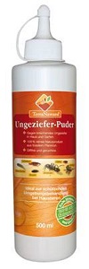 HOTREGA TerraNawaro? Ungeziefer-Puder 3.00Pack/Pack  ,Inhalt:500 ml Rundflasche mit Spritzt?lle ,Gebinde:6 Stck. 