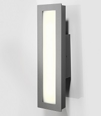 HEIBI LED Außenwandleuchte MINUX 1/Stck  ,Art.-Nr.:68150-036 ,Ausführung:Aluminium/Steingrau ,Lichtfarbe:4000 K 