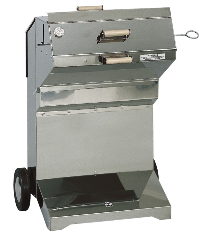 HEIBI Biogrill VITALO, Edelstahl 1/Stck  ,Art.-Nr.:51195-072 ,Ausf?hrung46:Edelstahl, geschliffen 
