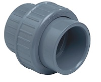 AQUIVA® PVC-Verschraubung / Kupplung 2.00Stck./Pack  ,Abmessung ø mm:50 mm K-K ,VE/Stck.:2 