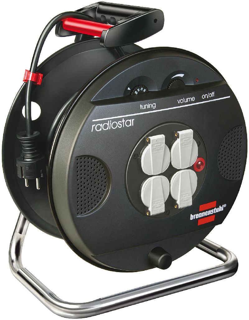  Garant KMR UKW Radio Kabeltrommel 25m H05VV-F 3G1,5  1/Stck  ,L?nge:21,500 ,Breite:29,000 ,H?he:37,500 