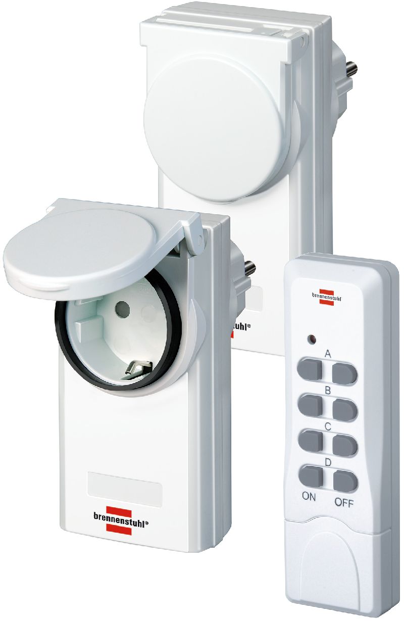  Funkschalt-Set RCS 1044 N Comfort IP44  1/Stck  ,L?nge:9,000 ,Breite:20,500 ,H?he:21,000 