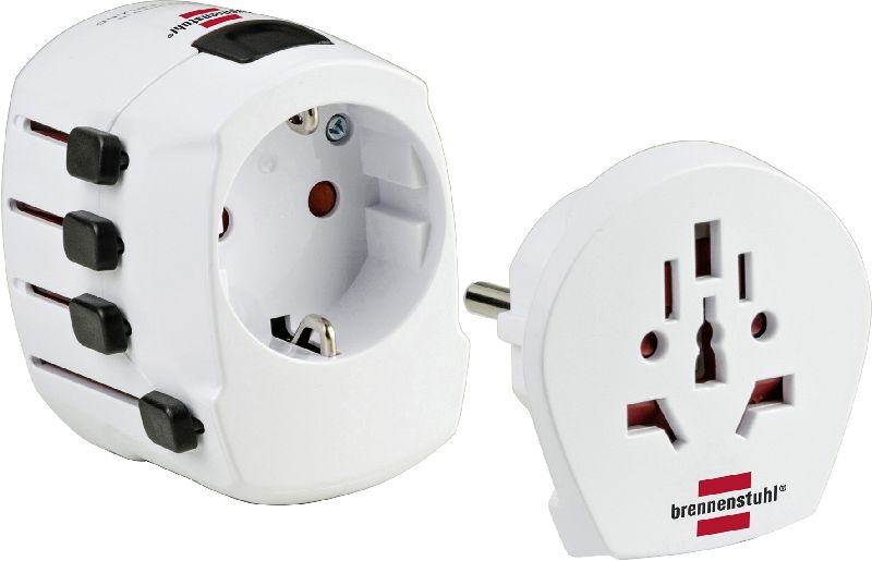  Weltreisestecker BWA +  1/Stck  ,L?nge:22,000 ,Breite:16,000 ,H?he:6,000 