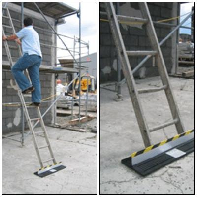 Carrymate Leiterstopper aus Aluminium und Gummi 