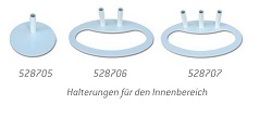 Bild1: Masten und Halterungen für den Innenbereich