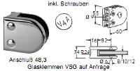 FACO Gelnder Glaspunkthalter/Glasklemmen