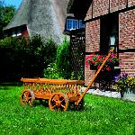 Holz Leiterwagen