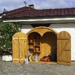 Holz Gerteschrank Roma