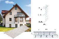 Vinylit vinyStone 400 Fassaden-Profil - Quader mit Fase