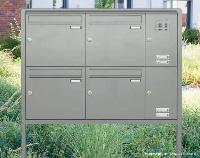 Briefkastenanlage EXPRESS BOX FS-200 mit Verkleidung RI200
