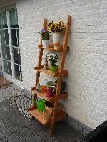 Holz Blumenleiter Helma