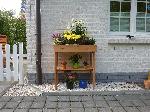 Holz Balkonbeet