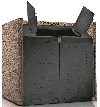 Beton-Mlltonnenbox Silent Linie 1001 fr Leichtverpackungen [PAUL WOLFF]