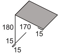 Luxmetall Pultabschluss Nr.5 fr LM D-Tile 1060