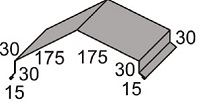 Luxmetall Winkelfirst Nr.26 fr LM D-20/138, 35/207 und 18/76