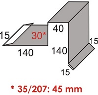 Luxmetall Ortgang Nr. 14 fr LM D-20/138, 35/207 und 18/76