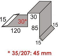 Luxmetall Ortgang Nr. 23 fr LM D-20/138, 35/207 und 18/76