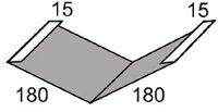 Luxmetall Kehlblech Nr. 15 fr LM D-20/138, 35/207 und 18/76
