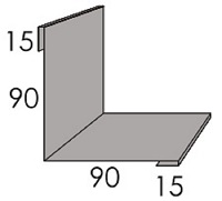Luxmetall Innenecke (Fassade) fr LM D-20/138, 35/207 und 18/76