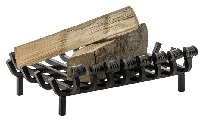 <b>HEIBI</b> Feuerbock, Kaminrost aus Stahl, geschmiedet