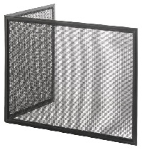 <b>HEIBI</b> Funkenschutz aus Stahl, zweiteilig