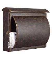 <b>HEIBI</b> Briefkasten QUELO mit Zeitungsfach