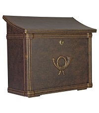 <b>HEIBI</b> Briefkasten MERITO mit Zeitungsfach