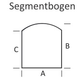 <b>KLEINING</b> Bodenplatte fr Kaminofen (Segmentbogen)