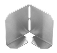 <b>ALTVATER</b> Eckverbinder zu Kiesfangleisten Aluminium