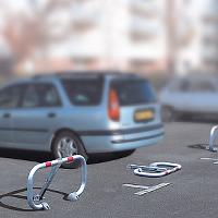 Parkplatzabsperrbgel klappbar BPE
