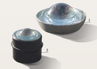 Glas Retro-Reflektierende Strassenbolzen