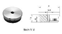 FACO Gel�nder-Stecksystem Handlaufhalter-Kappe
