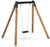 Schaukeln mit PE-Sitz [LARS LAJ]