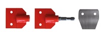 Einsteckwerkzeug (Schaberklingen, scharf) fr Turbo-Digger [MTM]