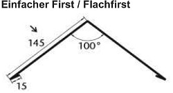 Polmetal First / Flachfirst