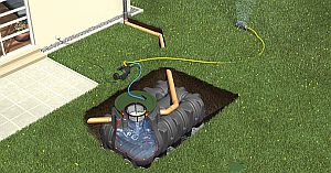 Platin Komplettpaket Garten Jet begehbar