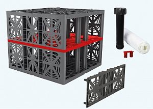 EcoBloc Komplettsets, Verlegevariante B-Blockverbund