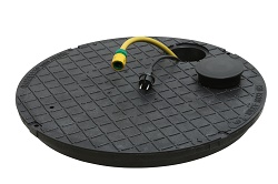 STABIFLEX BASIC Typ 2 Schachtabdeckung mit Technikdose